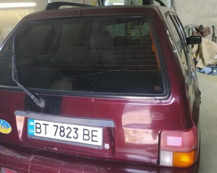 Красный Киа Прайд, объемом двигателя 1.3 л и пробегом 238 тыс. км за 1300 $, фото 2 на Automoto.ua