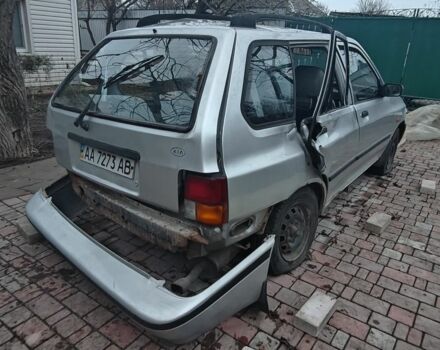 Серый Киа Прайд, объемом двигателя 1.3 л и пробегом 1 тыс. км за 500 $, фото 2 на Automoto.ua