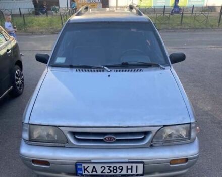 Серый Киа Прайд, объемом двигателя 1.3 л и пробегом 450 тыс. км за 823 $, фото 1 на Automoto.ua