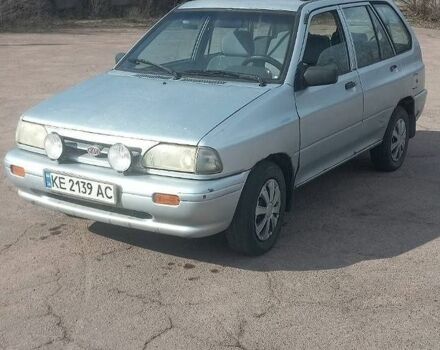 Серый Киа Прайд, объемом двигателя 1.3 л и пробегом 290 тыс. км за 562 $, фото 1 на Automoto.ua