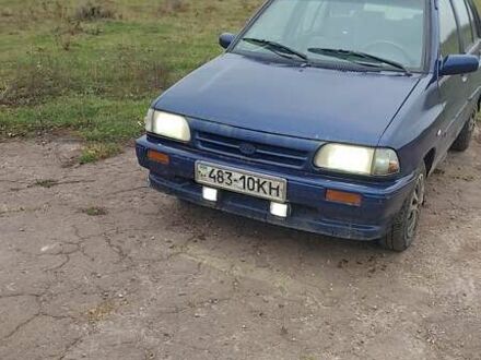 Синий Киа Прайд, объемом двигателя 1.3 л и пробегом 236 тыс. км за 1200 $, фото 1 на Automoto.ua