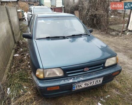 Зеленый Киа Прайд, объемом двигателя 1.3 л и пробегом 200 тыс. км за 1400 $, фото 1 на Automoto.ua