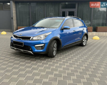 Синий Киа Rio X-Line, объемом двигателя 1.6 л и пробегом 107 тыс. км за 14900 $, фото 1 на Automoto.ua