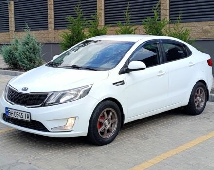 Белый Киа Рио, объемом двигателя 1.4 л и пробегом 99 тыс. км за 6517 $, фото 3 на Automoto.ua