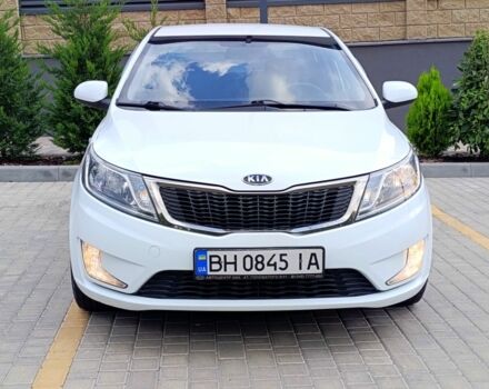 Белый Киа Рио, объемом двигателя 1.4 л и пробегом 99 тыс. км за 6517 $, фото 1 на Automoto.ua