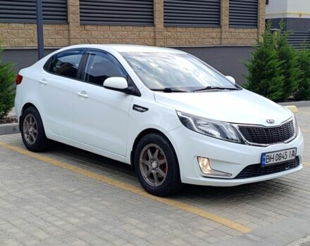 Белый Киа Рио, объемом двигателя 1.4 л и пробегом 99 тыс. км за 6517 $, фото 5 на Automoto.ua