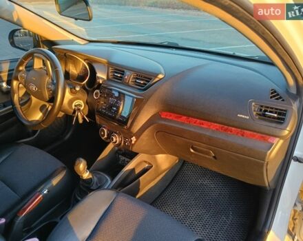 Білий Кіа Ріо, об'ємом двигуна 1.4 л та пробігом 160 тис. км за 7700 $, фото 12 на Automoto.ua