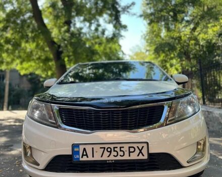 Белый Киа Рио, объемом двигателя 1.4 л и пробегом 218 тыс. км за 7600 $, фото 1 на Automoto.ua