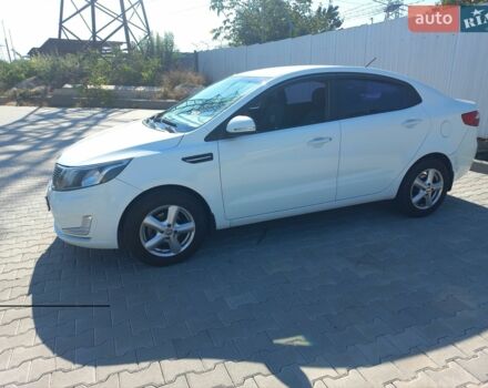 Белый Киа Рио, объемом двигателя 1.6 л и пробегом 218 тыс. км за 8000 $, фото 1 на Automoto.ua