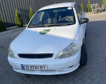Белый Киа Рио, объемом двигателя 1.5 л и пробегом 230 тыс. км за 1700 $, фото 1 на Automoto.ua