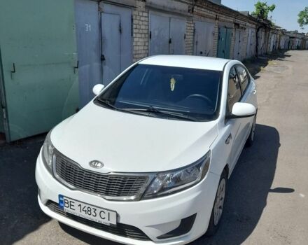 Белый Киа Рио, объемом двигателя 1.4 л и пробегом 162 тыс. км за 6500 $, фото 1 на Automoto.ua