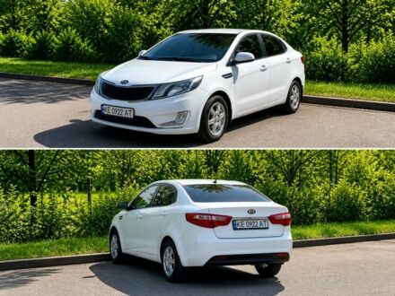 Белый Киа Рио, объемом двигателя 1.4 л и пробегом 210 тыс. км за 5700 $, фото 1 на Automoto.ua