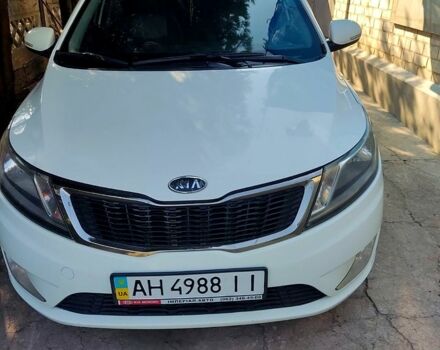 Белый Киа Рио, объемом двигателя 1.6 л и пробегом 128 тыс. км за 7200 $, фото 1 на Automoto.ua