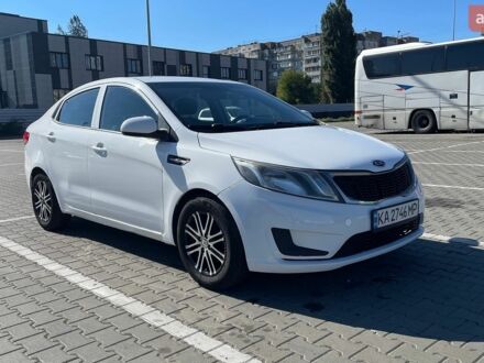 Белый Киа Рио, объемом двигателя 1.4 л и пробегом 228 тыс. км за 6700 $, фото 1 на Automoto.ua