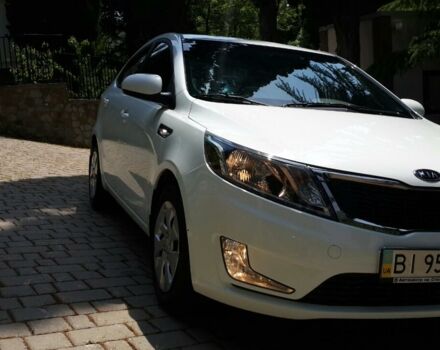 Білий Кіа Ріо, об'ємом двигуна 1.4 л та пробігом 58 тис. км за 9100 $, фото 1 на Automoto.ua