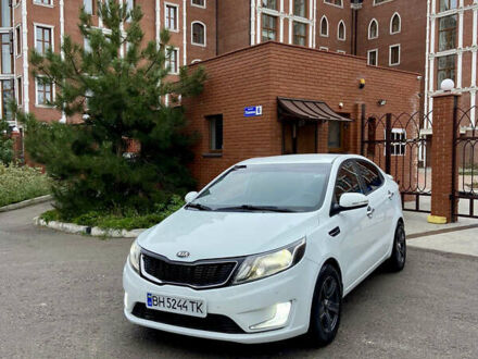 Белый Киа Рио, объемом двигателя 1.6 л и пробегом 94 тыс. км за 9200 $, фото 1 на Automoto.ua