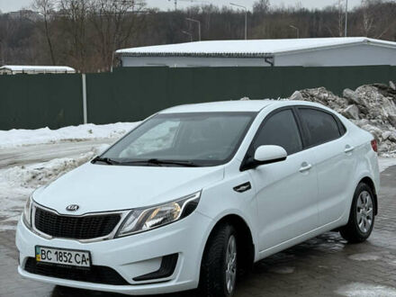 Белый Киа Рио, объемом двигателя 1.4 л и пробегом 54 тыс. км за 9400 $, фото 1 на Automoto.ua