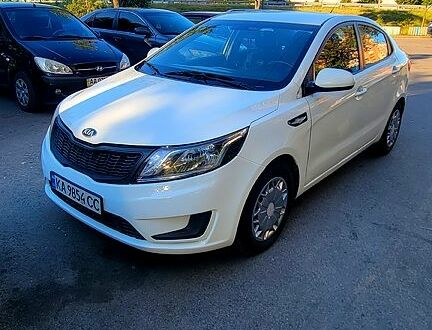 Білий Кіа Ріо, об'ємом двигуна 1.4 л та пробігом 232 тис. км за 7450 $, фото 1 на Automoto.ua