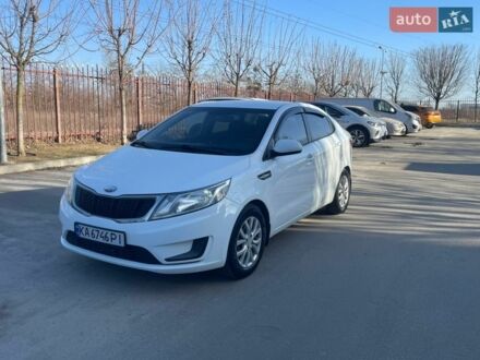 Белый Киа Рио, объемом двигателя 1.4 л и пробегом 216 тыс. км за 7400 $, фото 1 на Automoto.ua