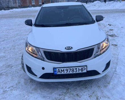 Белый Киа Рио, объемом двигателя 1.4 л и пробегом 130 тыс. км за 6900 $, фото 1 на Automoto.ua