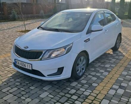 Белый Киа Рио, объемом двигателя 1.4 л и пробегом 177 тыс. км за 7900 $, фото 1 на Automoto.ua