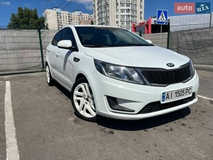 Белый Киа Рио, объемом двигателя 1.4 л и пробегом 178 тыс. км за 6800 $, фото 1 на Automoto.ua