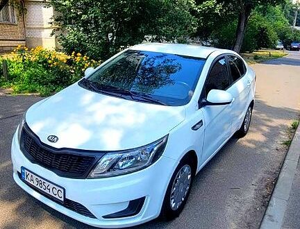 Білий Кіа Ріо, об'ємом двигуна 1.4 л та пробігом 263 тис. км за 7700 $, фото 1 на Automoto.ua