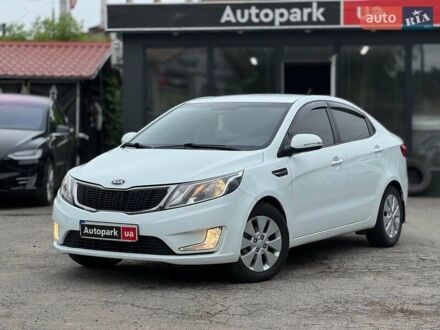 Белый Киа Рио, объемом двигателя 1.6 л и пробегом 105 тыс. км за 7790 $, фото 1 на Automoto.ua