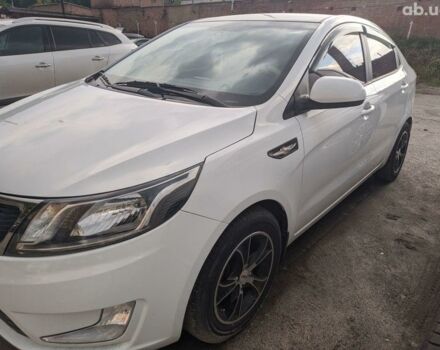 Белый Киа Рио, объемом двигателя 1.4 л и пробегом 55 тыс. км за 10200 $, фото 1 на Automoto.ua