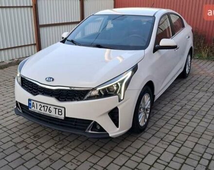 Белый Киа Рио, объемом двигателя 1.59 л и пробегом 70 тыс. км за 13500 $, фото 1 на Automoto.ua
