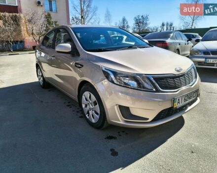 Бежевий Кіа Ріо, об'ємом двигуна 1.4 л та пробігом 85 тис. км за 6900 $, фото 1 на Automoto.ua
