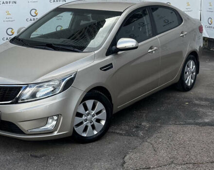 Бежевый Киа Рио, объемом двигателя 1.59 л и пробегом 122 тыс. км за 8600 $, фото 1 на Automoto.ua