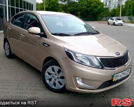 Бежевый Киа Рио, объемом двигателя 1.4 л и пробегом 160 тыс. км за 10600 $, фото 1 на Automoto.ua