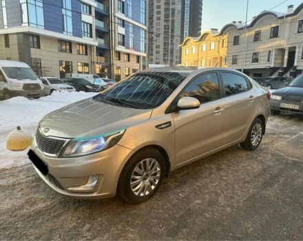 Бежевый Киа Рио, объемом двигателя 1.4 л и пробегом 187 тыс. км за 5600 $, фото 1 на Automoto.ua