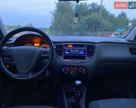 Чорний Кіа Ріо, об'ємом двигуна 1.6 л та пробігом 198 тис. км за 3699 $, фото 22 на Automoto.ua