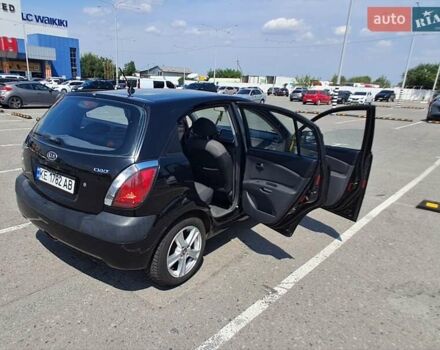 Черный Киа Рио, объемом двигателя 1.6 л и пробегом 164 тыс. км за 5400 $, фото 2 на Automoto.ua