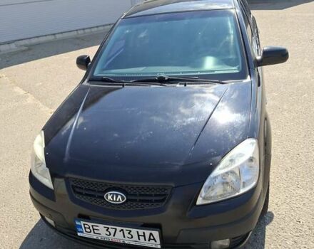 Черный Киа Рио, объемом двигателя 1.34 л и пробегом 201 тыс. км за 5400 $, фото 6 на Automoto.ua