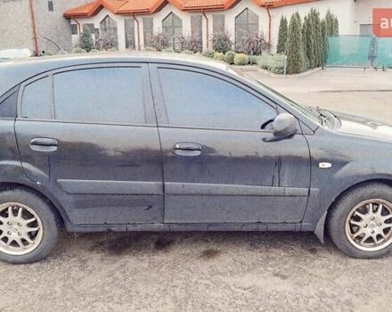 Черный Киа Рио, объемом двигателя 1.4 л и пробегом 132 тыс. км за 4000 $, фото 3 на Automoto.ua