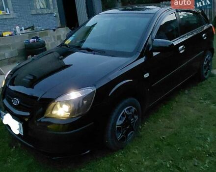 Черный Киа Рио, объемом двигателя 1.4 л и пробегом 293 тыс. км за 4500 $, фото 15 на Automoto.ua