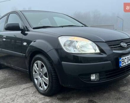 Черный Киа Рио, объемом двигателя 1.6 л и пробегом 230 тыс. км за 4900 $, фото 11 на Automoto.ua