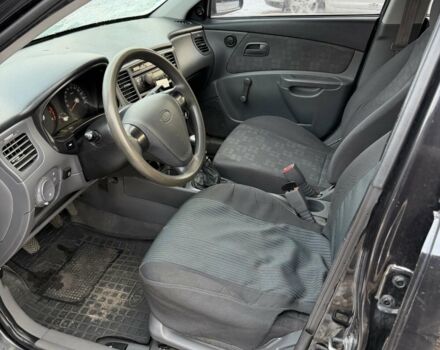 Черный Киа Рио, объемом двигателя 1.4 л и пробегом 245 тыс. км за 4300 $, фото 2 на Automoto.ua