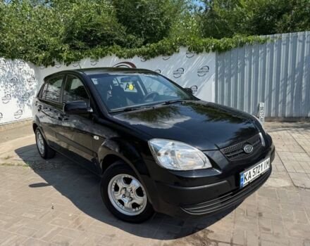 Черный Киа Рио, объемом двигателя 1.4 л и пробегом 160 тыс. км за 5993 $, фото 1 на Automoto.ua