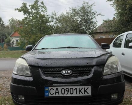 Чорний Кіа Ріо, об'ємом двигуна 1.4 л та пробігом 140 тис. км за 6500 $, фото 6 на Automoto.ua