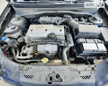 Черный Киа Рио, объемом двигателя 1.4 л и пробегом 222 тыс. км за 4100 $, фото 13 на Automoto.ua