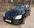 Черный Киа Рио, объемом двигателя 1.4 л и пробегом 194 тыс. км за 4900 $, фото 1 на Automoto.ua