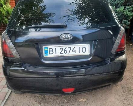 Чорний Кіа Ріо, об'ємом двигуна 1.4 л та пробігом 390 тис. км за 3500 $, фото 2 на Automoto.ua