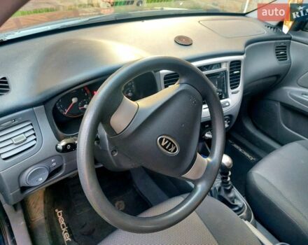 Чорний Кіа Ріо, об'ємом двигуна 1.4 л та пробігом 290 тис. км за 4600 $, фото 2 на Automoto.ua
