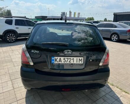 Черный Киа Рио, объемом двигателя 1.4 л и пробегом 160 тыс. км за 5993 $, фото 5 на Automoto.ua