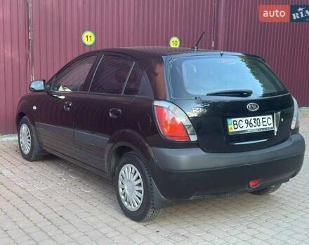 Черный Киа Рио, объемом двигателя 1.4 л и пробегом 102 тыс. км за 4499 $, фото 17 на Automoto.ua