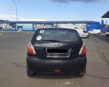Черный Киа Рио, объемом двигателя 1.4 л и пробегом 222 тыс. км за 4100 $, фото 1 на Automoto.ua